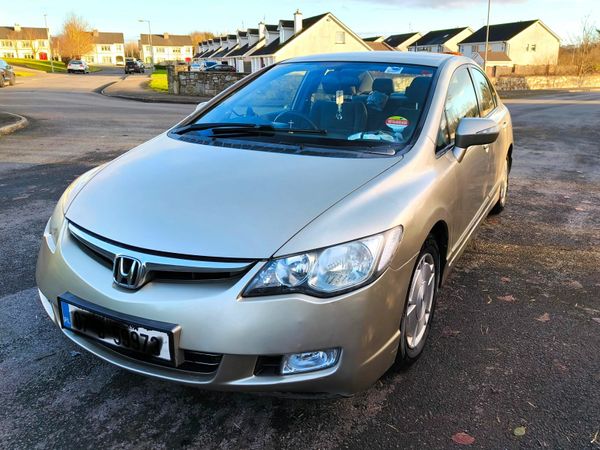 Honda Civic Saloon, Petrol Hybrid, 2007, Beige