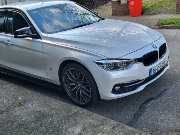 BMW 3-Series Saloon, Petrol Plug-in Hybrid, 2018, White