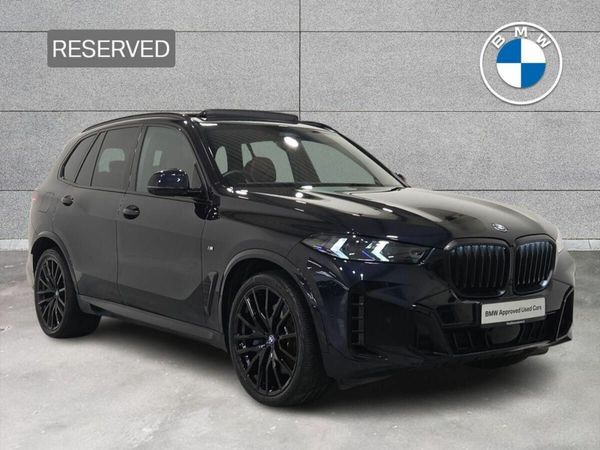 BMW X5 SUV, Petrol Plug-in Hybrid, 2025, Black