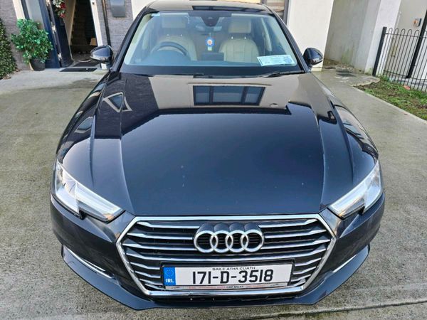 Audi A4 Saloon, Diesel, 2017, Blue