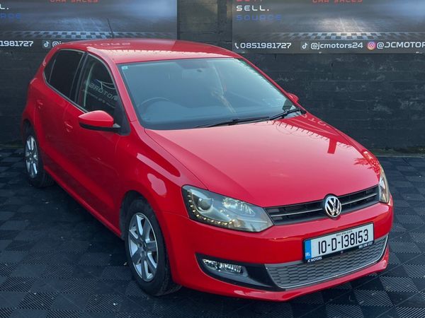 Volkswagen Polo Hatchback, Petrol, 2010, Red