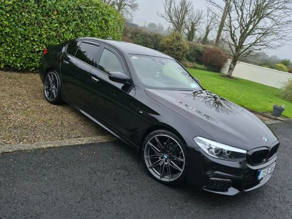 BMW 5-Series Saloon, Diesel, 2017, Black