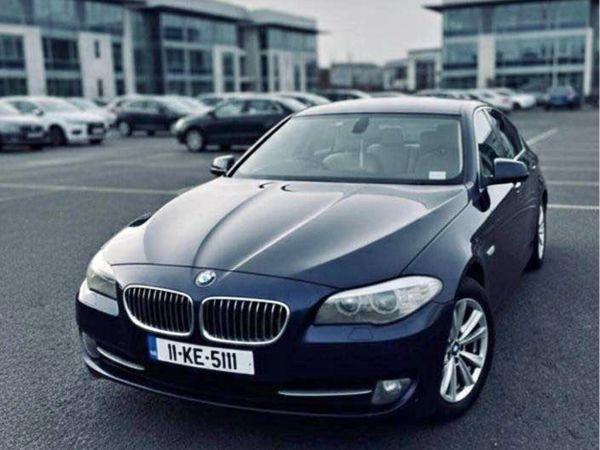 BMW 5-Series Saloon, Diesel, 2011, Blue