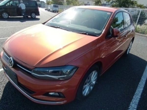 Volkswagen Polo Hatchback, Petrol, 2019, Orange