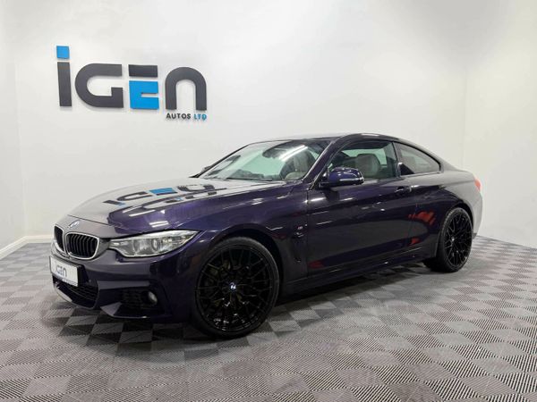 BMW 4-Series Coupe, Diesel, 2016, Purple