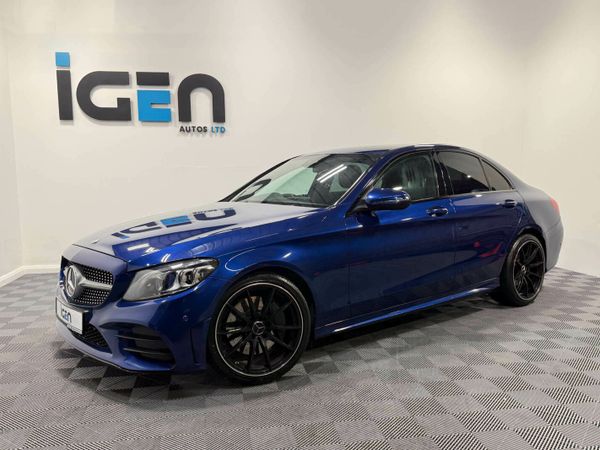 Mercedes-Benz C-Class Saloon, Diesel, 2019, Blue