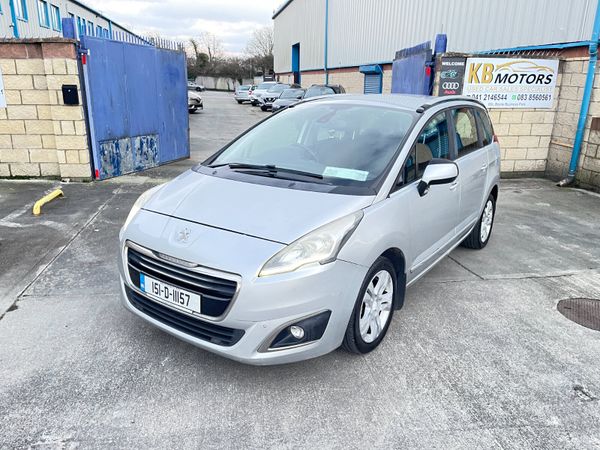 Peugeot 5008 MPV, Diesel, 2015, Grey