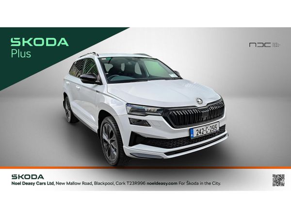 Skoda Karoq Estate, Petrol, 2024, White