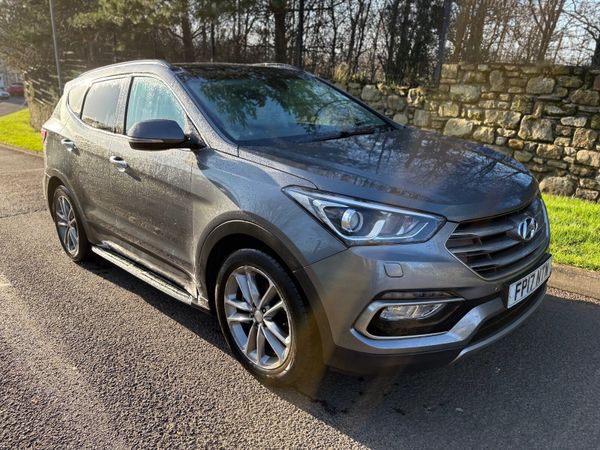 Hyundai Santa Fe SUV, Diesel, 2017, Silver