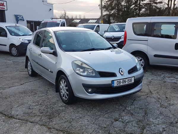 Renault Clio Hatchback, Petrol, 2008, Silver