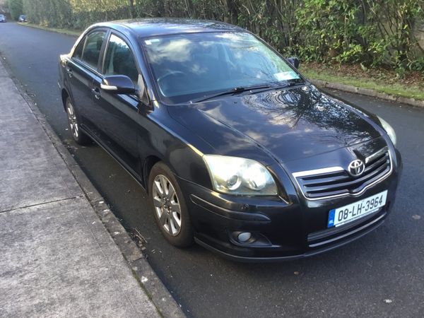 Toyota Avensis Saloon, Petrol, 2008, Black