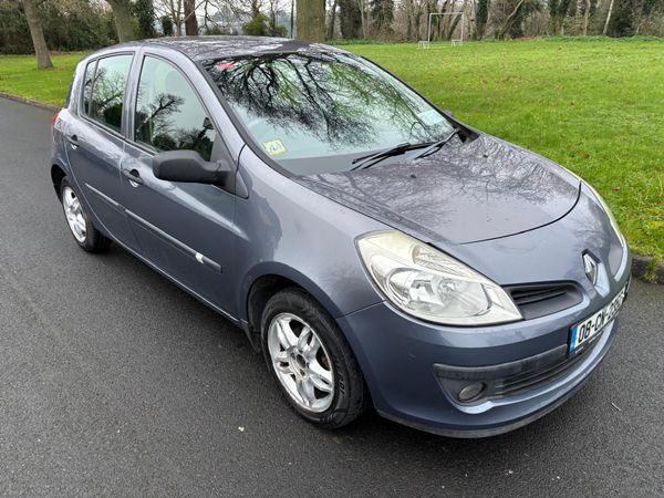 Renault Clio Hatchback, Petrol, 2008, Blue