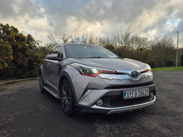 Toyota C-HR Hatchback, Petrol Hybrid, 2017, Silver