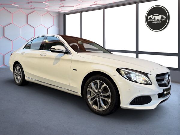 Mercedes-Benz C-Class Saloon, Petrol Plug-in Hybrid, 2018, White