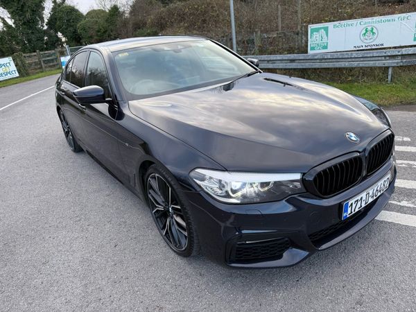 BMW 5-Series Saloon, Diesel, 2017, Black