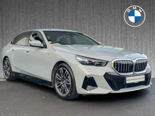 BMW 5-Series Saloon, Petrol Plug-in Hybrid, 2025, Grey