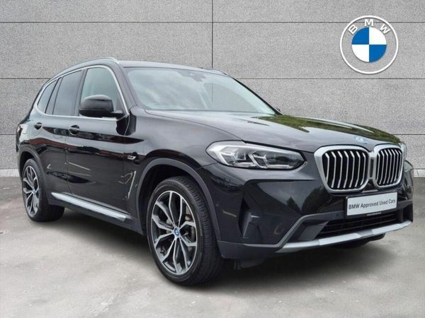 BMW X3 SUV, Petrol Plug-in Hybrid, 2022, Black