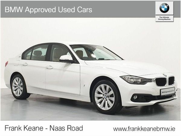 BMW 3-Series Saloon, Petrol Plug-in Hybrid, 2017, White