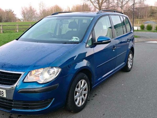 Volkswagen Touran MPV, Diesel, 2009, Blue