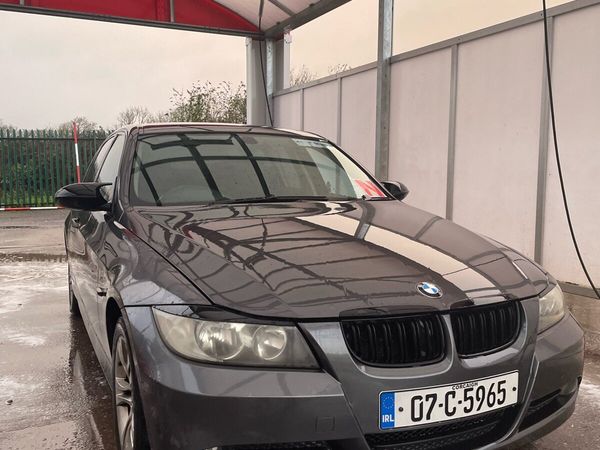 BMW 3-Series Saloon, Petrol, 2007, Grey