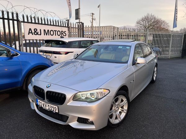 BMW 5-Series Saloon, Diesel, 2011, Silver