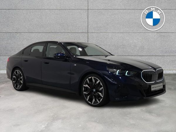 BMW 5-Series Saloon, Petrol Plug-in Hybrid, 2026, Blue