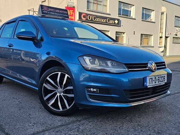 Volkswagen Golf Hatchback, Petrol, 2017, Blue