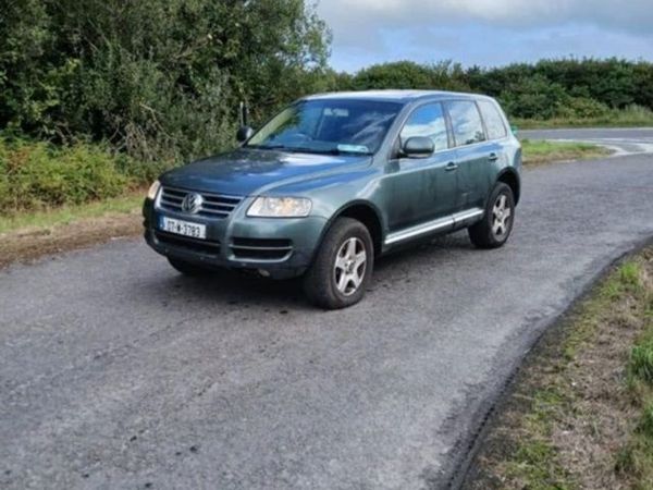 Volkswagen Touareg SUV, Diesel, 2007, Green