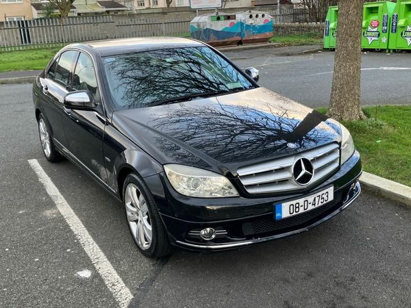 Mercedes-Benz C-Class Saloon, Petrol, 2008, Black
