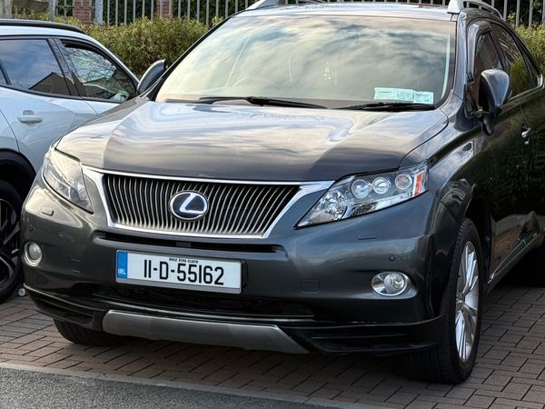 Lexus RX SUV, Petrol Hybrid, 2011, Grey