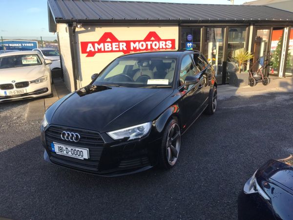 Audi A3 Hatchback, Diesel, 2018, Black