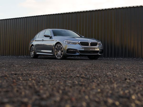 BMW 5-Series Saloon, Petrol Plug-in Hybrid, 2018, Grey