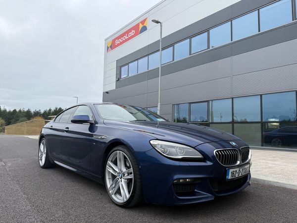 BMW 6-Series Coupe, Diesel, 2016, Blue