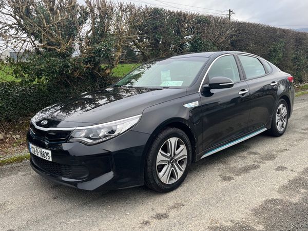 Kia Optima Saloon, Petrol Plug-in Hybrid, 2017, Black