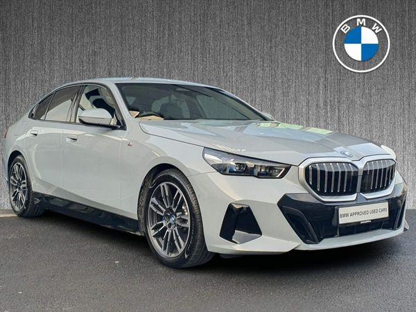 BMW 5-Series Saloon, Petrol Plug-in Hybrid, 2025, Grey