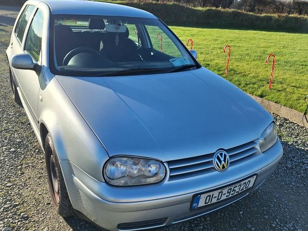 Volkswagen Golf Hatchback, Petrol, 2001, Silver