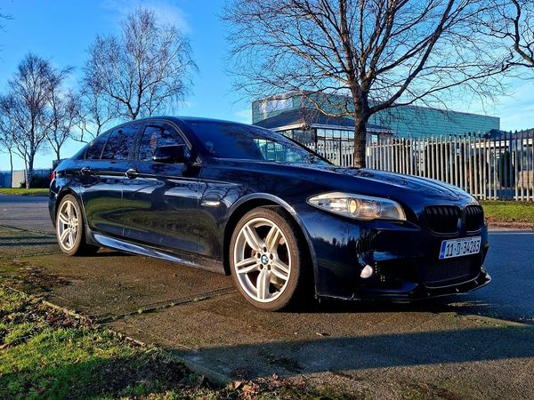 BMW 5-Series Saloon, Diesel, 2011, Black