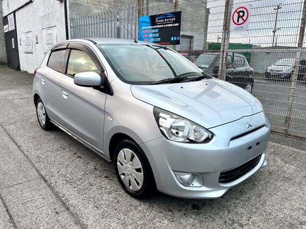 Mitsubishi Mirage Hatchback, Petrol, 2014, Silver