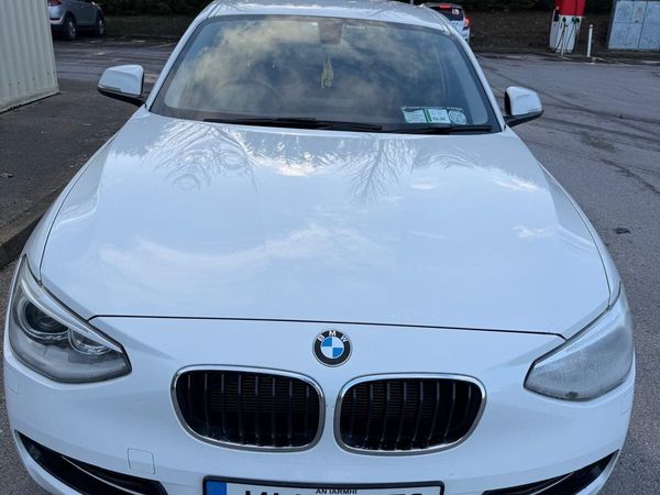BMW 1-Series Hatchback, Petrol, 2014, White