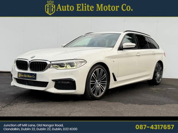 BMW 5-Series Estate, Diesel, 2019, White