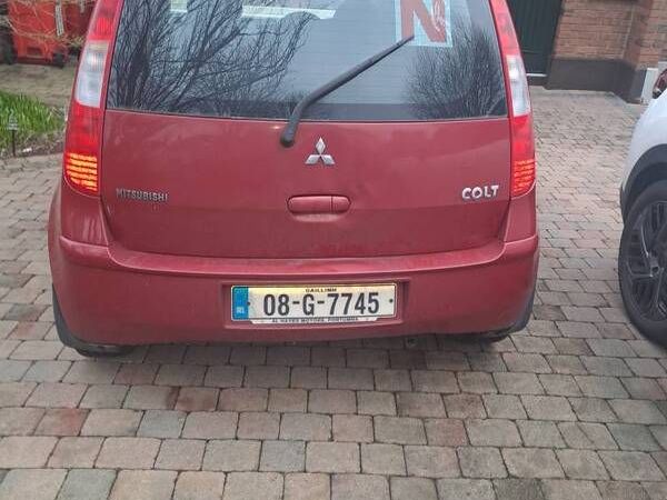 Mitsubishi Colt Hatchback, Petrol, 2008, Red