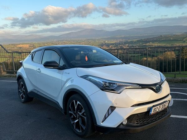 Toyota C-HR Hatchback, Petrol Hybrid, 2019, White