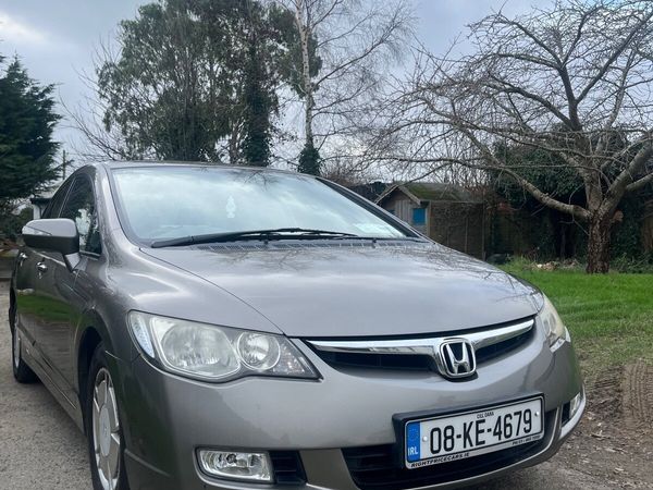Honda Civic Saloon, Petrol Hybrid, 2008, Grey
