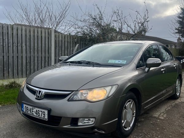 Honda Civic Saloon, Petrol Hybrid, 2008, Grey