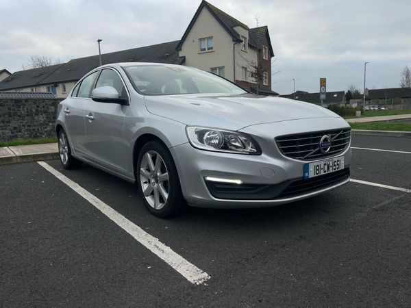 Volvo S60 Saloon, Diesel, 2018, Silver