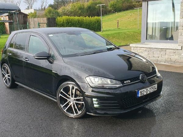 Volkswagen Golf Hatchback, Diesel, 2016, Black