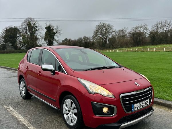 Peugeot 3008 SUV, Diesel, 2014, Red