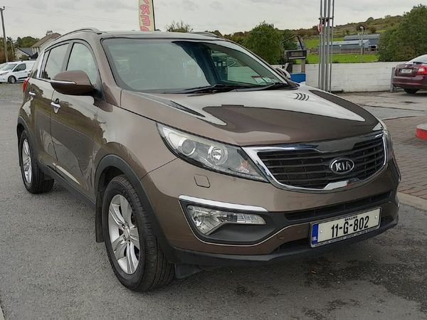Kia Sportage SUV, Diesel, 2011, Brown