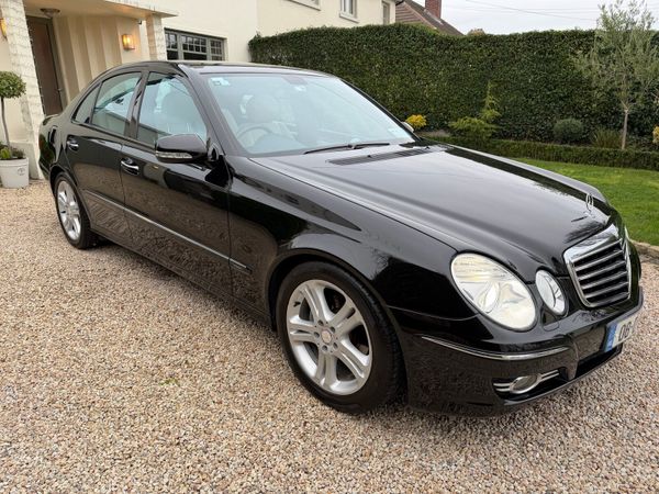 Mercedes-Benz E-Class Saloon, Petrol, 2008, Black
