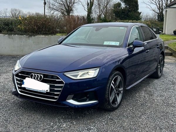 Audi A4 Saloon, Diesel, 2019, Blue